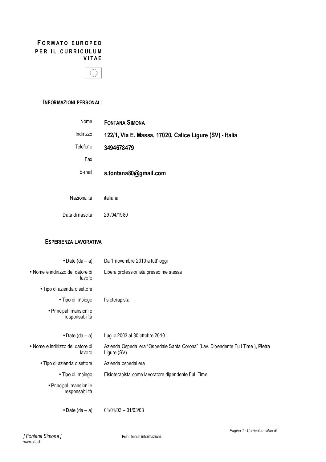 Curriculum vitae FontanasimonaCVE pdf